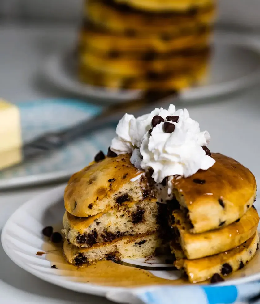 fluffy-air-fryer-pancakes