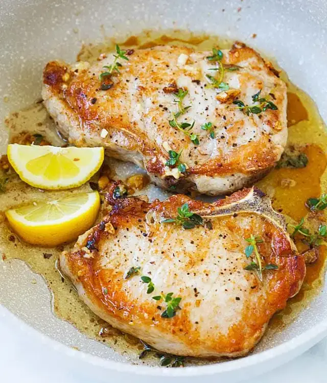 garlic-butter-pork-chops