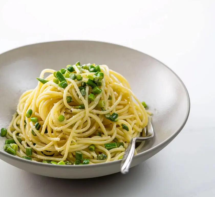 garlic-scape-pasta