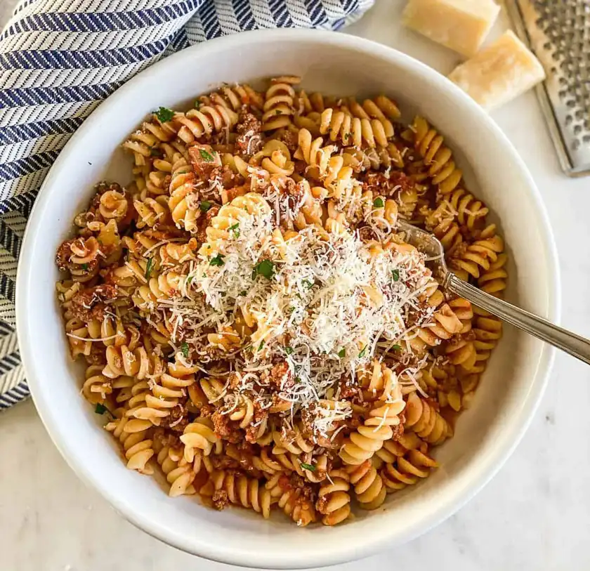 ground-bison-pasta