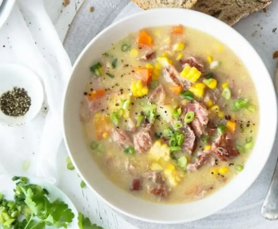 ham-hock-and-corn-chowder