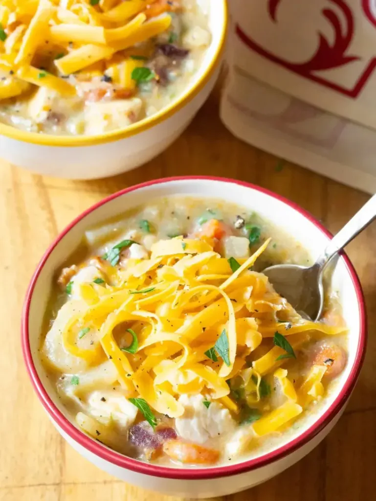 healthy-crockpot-potato-soup-with-chicken