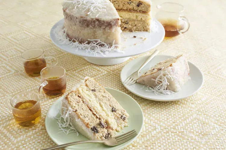 japanese-fruit-cake-with-lemon-coconut-frosting