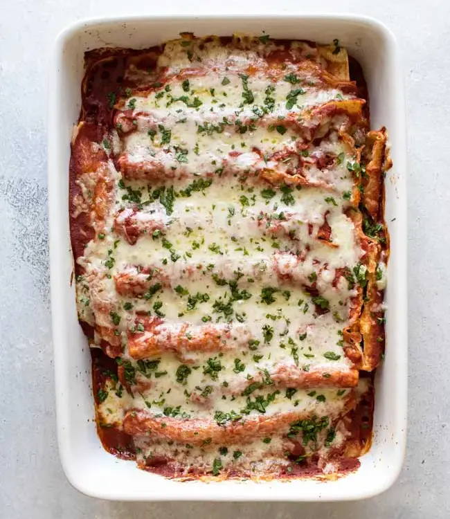 malabar-spinach-and-black-bean-enchiladas