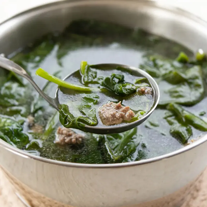 malabar-spinach-and-ground-beef-soup