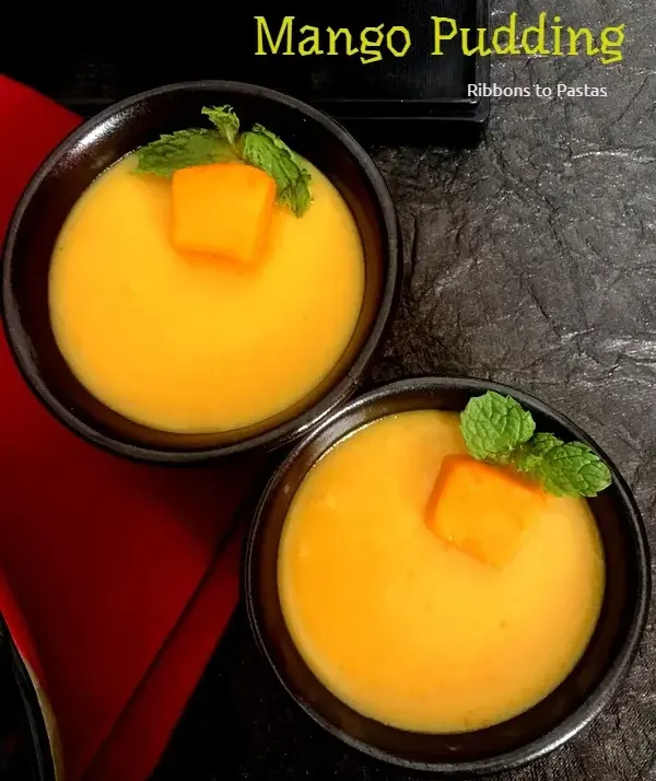 mango-pudding