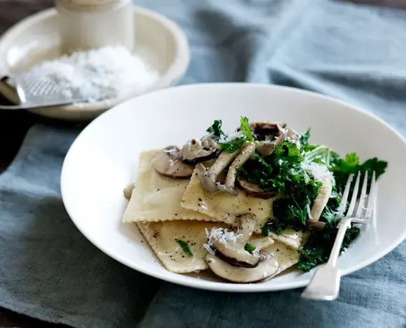 mushroom-and-pork-ravioli