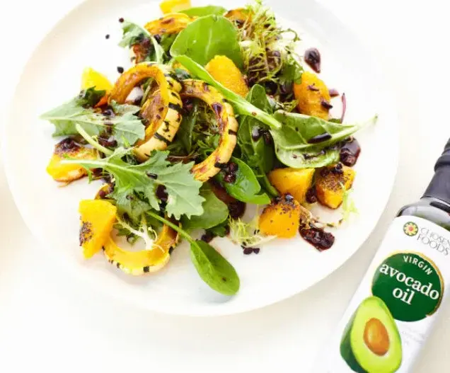 orange-squash-and-cacao-nib-salad