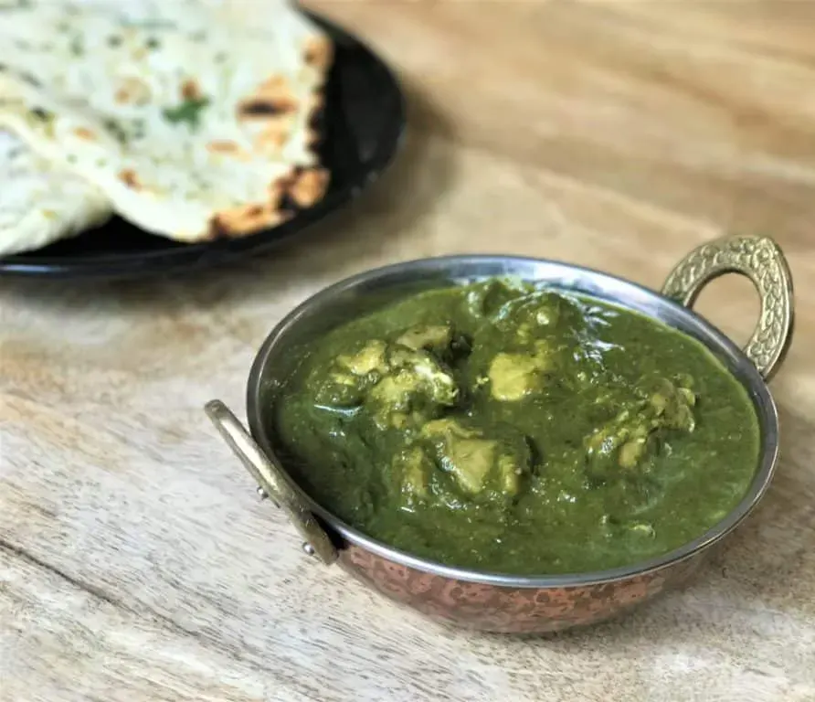 palak-chicken