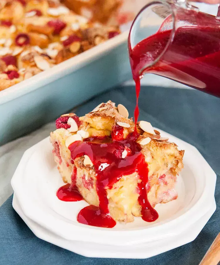 peach-melba-french-toast-bake