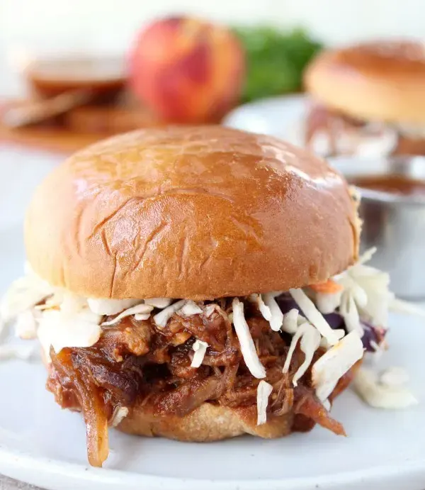 peachy-BBQ-pulled-pork-sliders