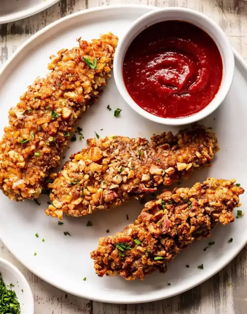 pecan-crusted-chicken-tenders