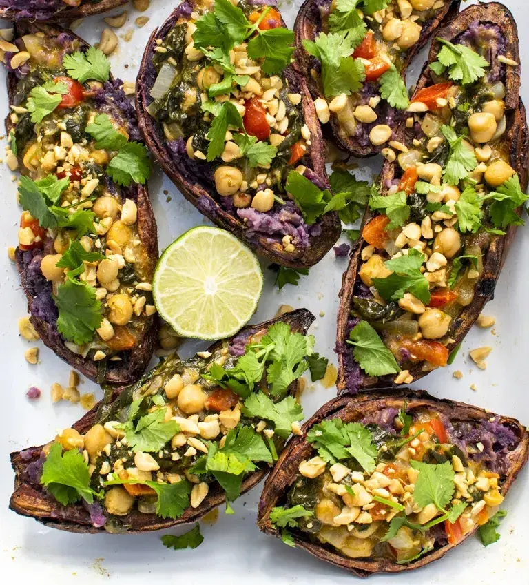 purple-sweet-potatoes-with-red-thai-spinach-curry