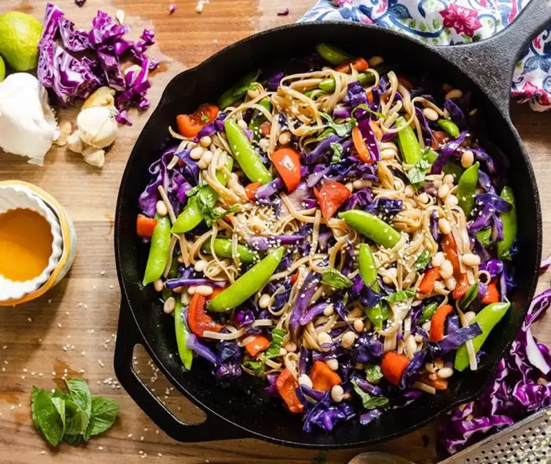 rainbow-veggie-stir-fry