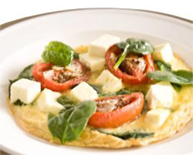 roasted-roma-tomato-spinach-and-olympus-feta-omelette