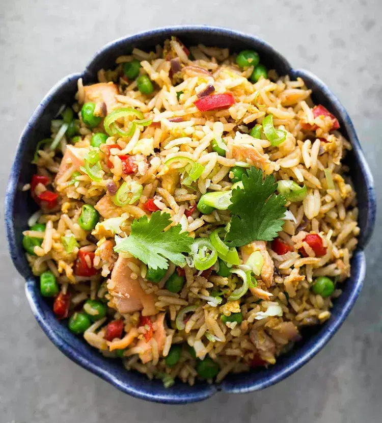 salmon-fried-rice