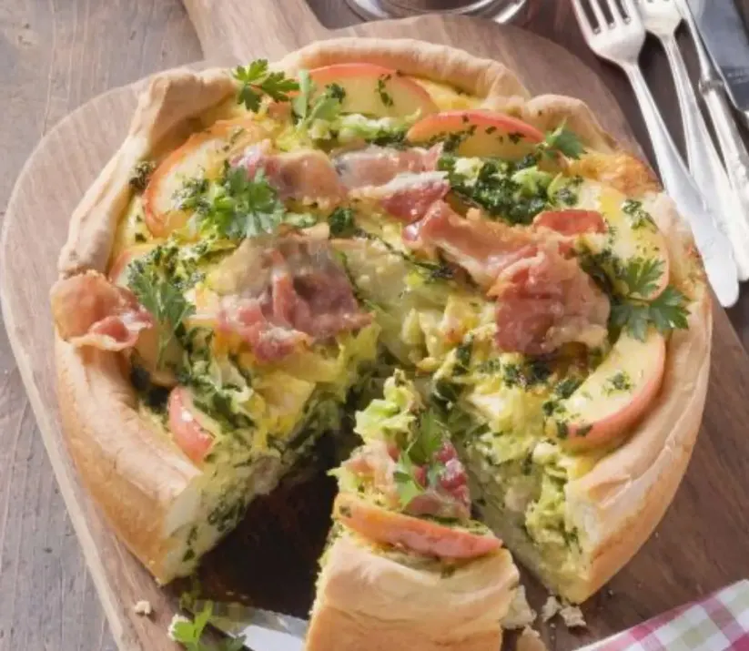 savoy-cabbage-and-bacon-quiche