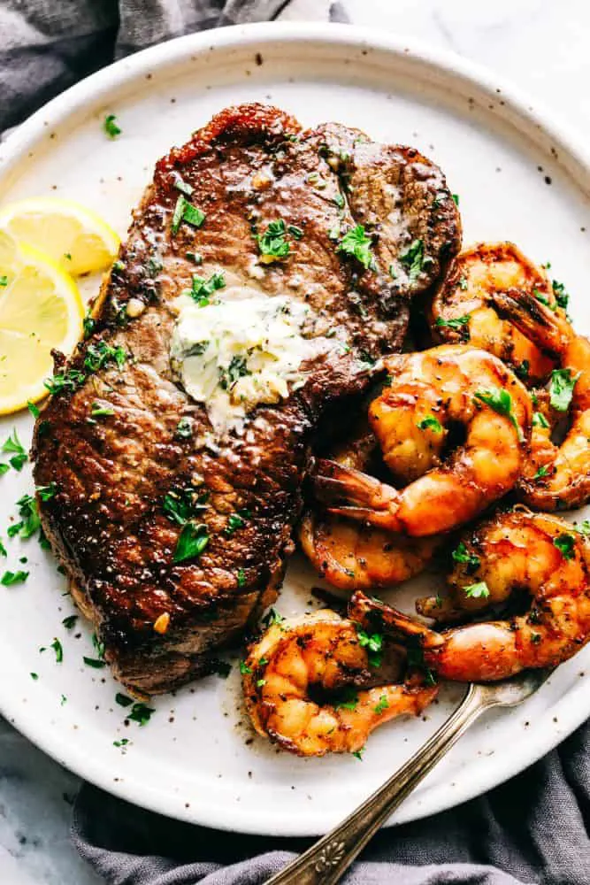 skillet-garlic-butter-steak-and-shrimp