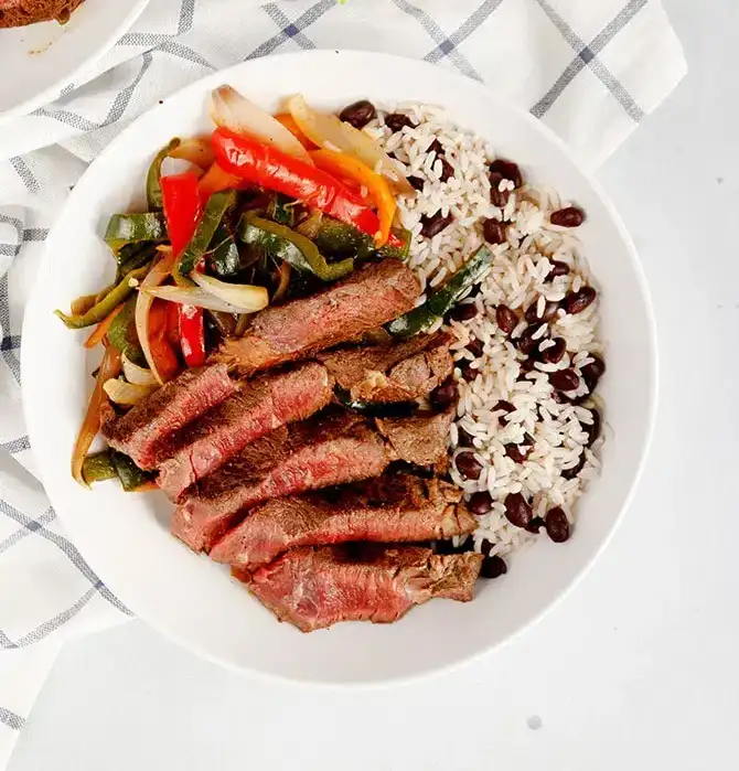 steak-fajita-rice-skillet