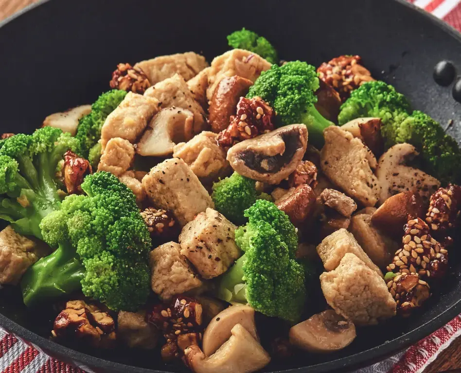 stir-fried-quorn-pieces-with-broccoli