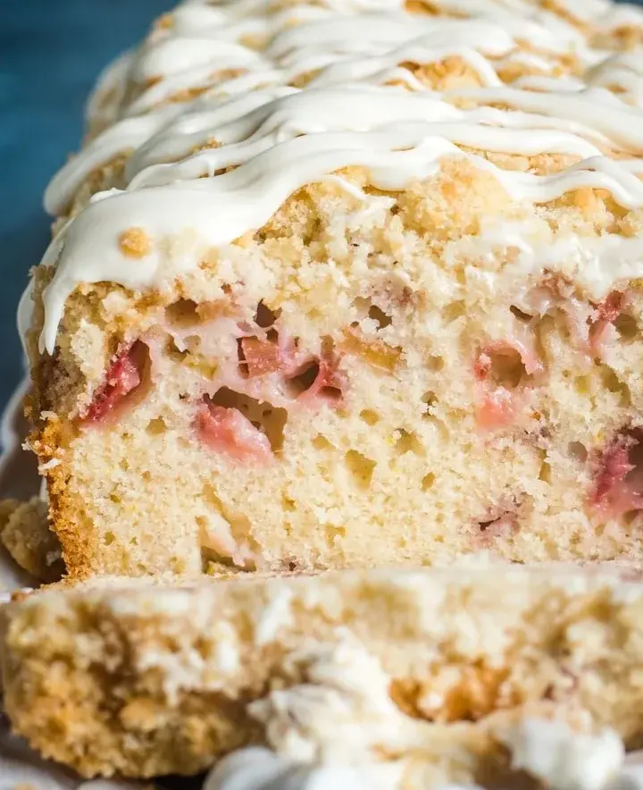 strawberry-rhubarb-bread