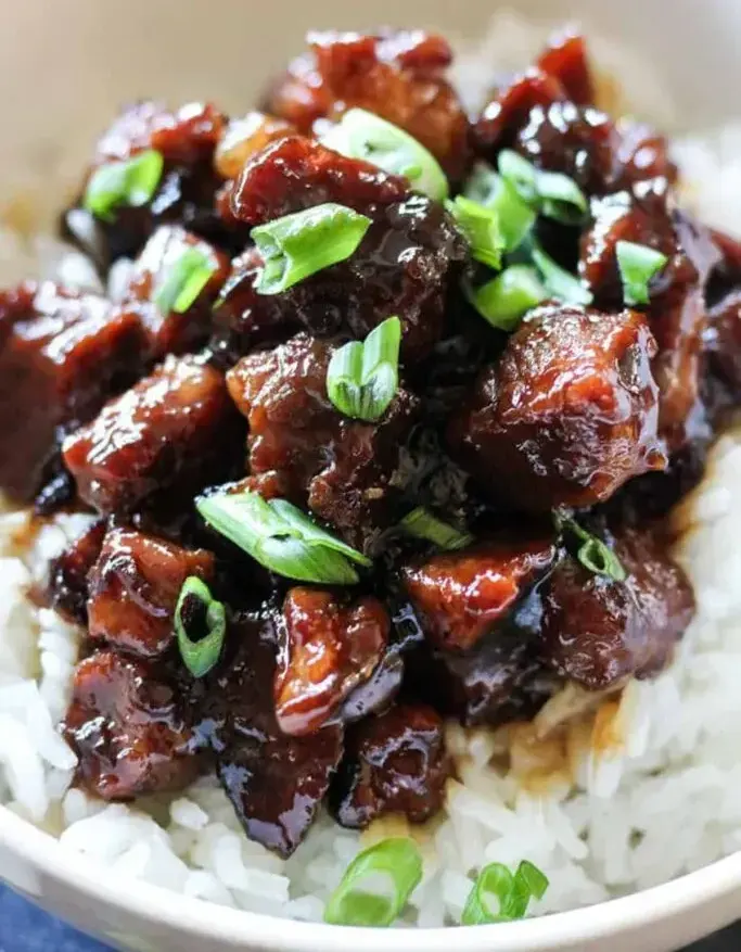 sweet-caramelized-pork-with-rice