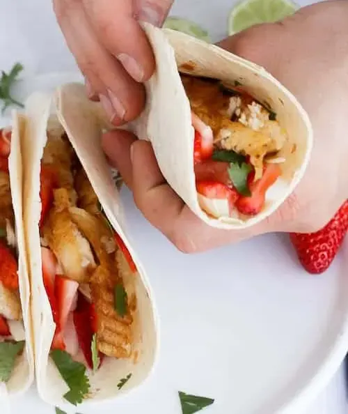 tilapia-tacos-with-strawberry-rhubarb