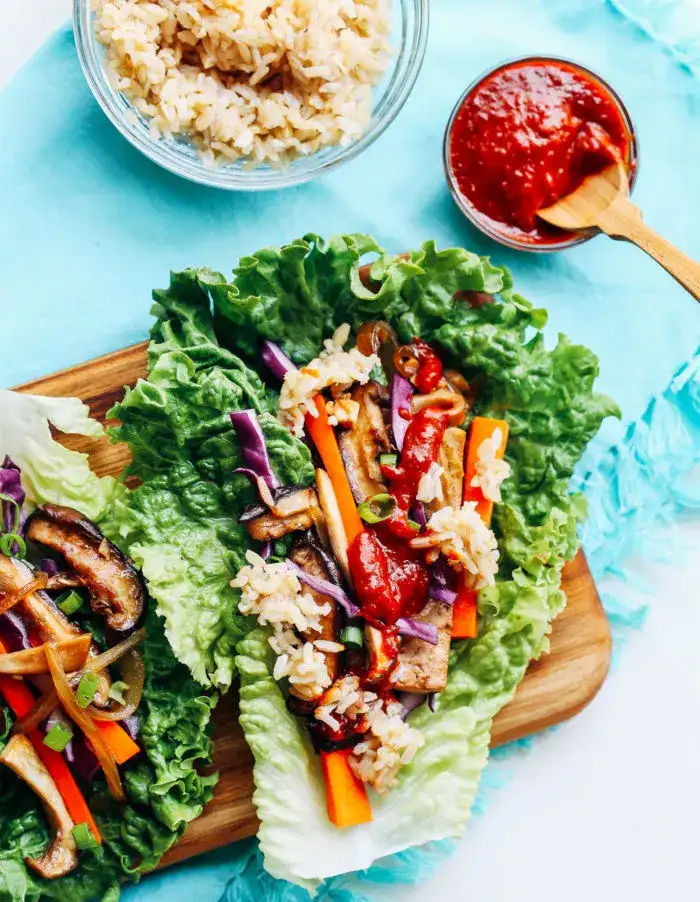 tofu-bulgogi-lettuce-wraps