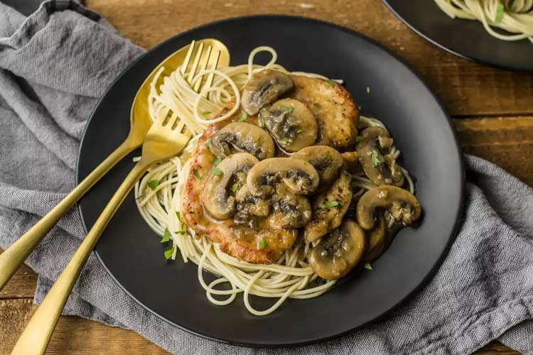 turkey-cutlets-marsala