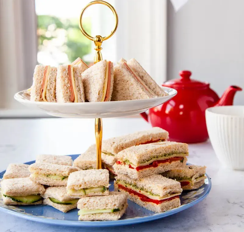 vegan-quorn-tea-sandwiches