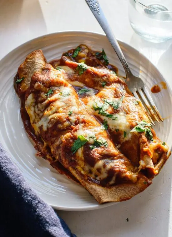 veggie-black-bean-enchiladas