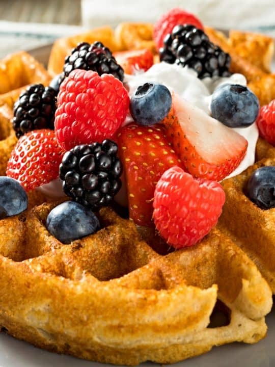 waffles-with-self-rising-flour