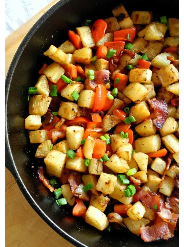 yuca-sweet-potato-hash